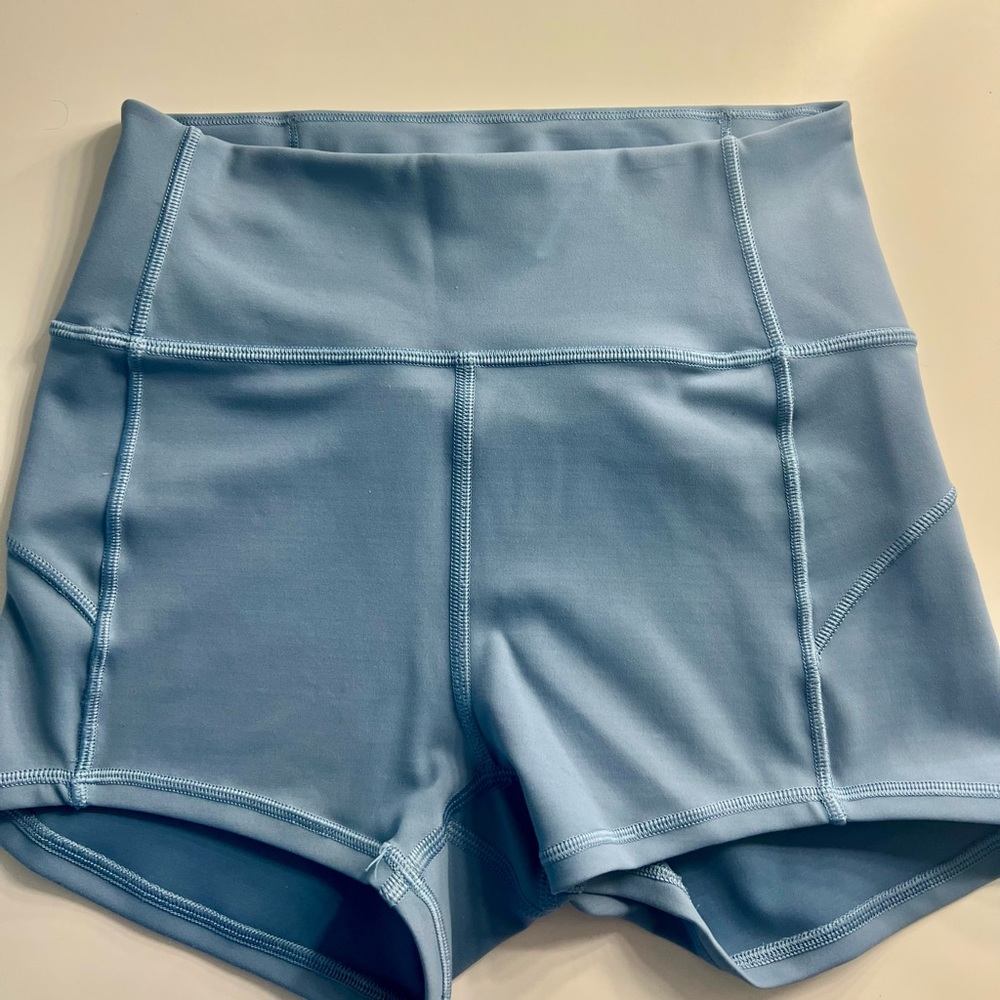 LULEMON Blue Movement High Rise Shorts